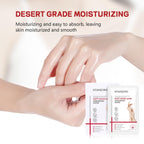 GUAN JING 72-Hour Moisture Lock Hand Mask Moisturizing Gloves with Shea Butter, 2 Pairs-Avocado Oil & Hyaluronic Acid – Deep Repair & Hydration for Dry, Cracked Hands