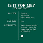 Biolage Volume Boost Conditioner - Weightless Moisture, Shine & Volume, Detangles Fine Hair, Soy Protein & Polymers, Vegan & Paraben-Free