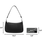 Small Shoulder Bag With 2 Removable Straps Cross Body Clutch Purse Handbag For Women