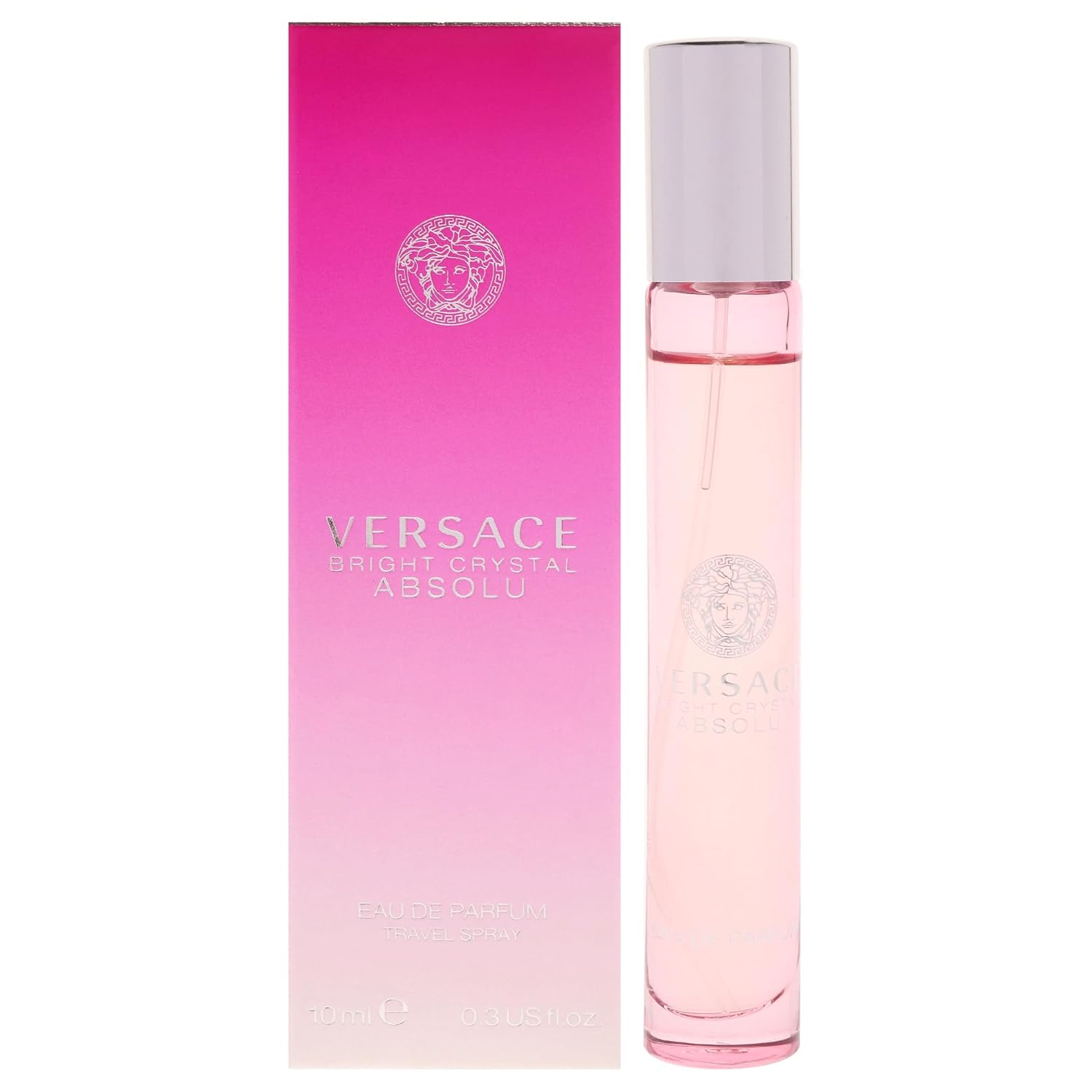 Versace Bright Crystal Absolu Travel Spray .34 Oz / 10 Ml Eau De Parfum Spray