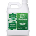 Simple Lawn Solutions - Liquid Iron Fertilizer Darker Green - Chelated Micronutrients - Concentrated Green Booster For Turf Grass, Indoor Plants And Outdoor Garden (32 Ounce)