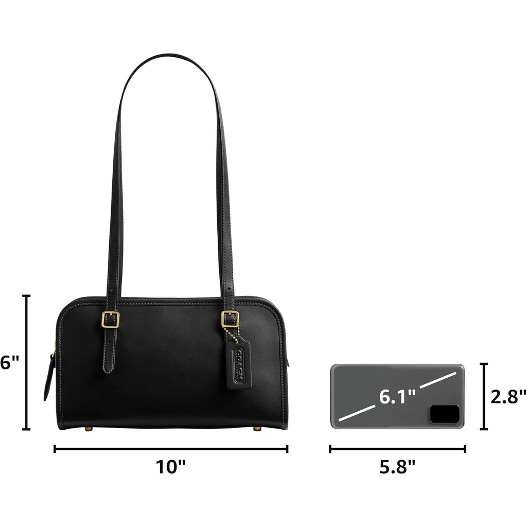 Coach Swing Zip Bag With Grommets