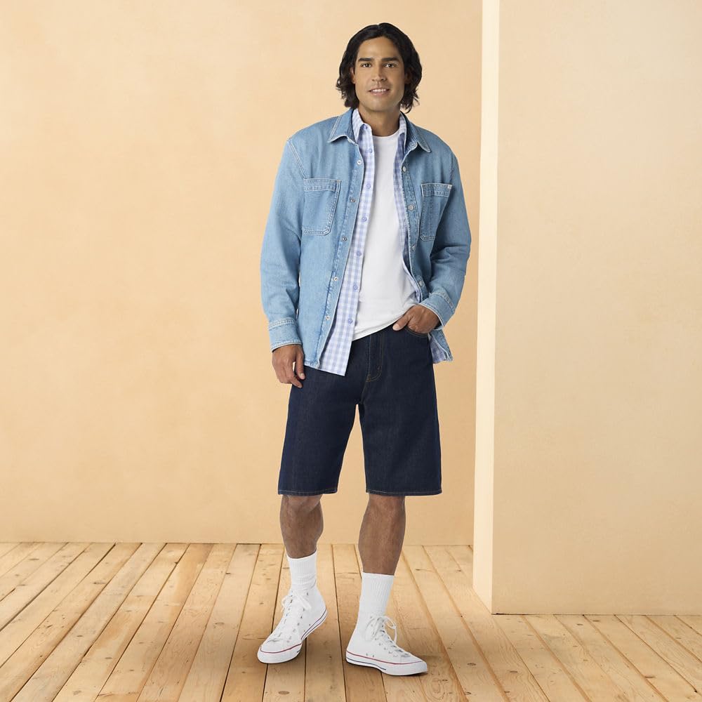 Levi Strauss Signature Gold Men'S Relaxed Jean Short (Also Available In Big & Tall)
