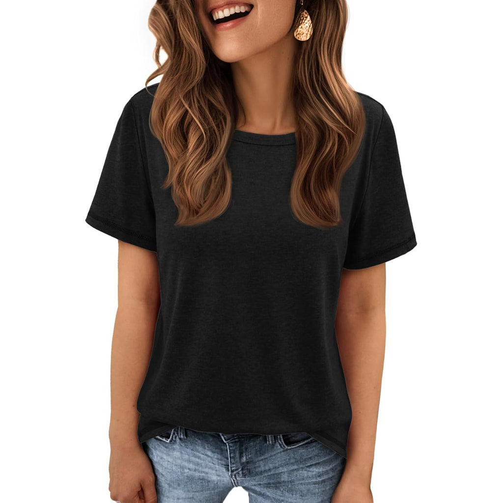 Womens T Shirt Summer Tops Short Sleeve Fashion School Teachers Clothes 2026 Spring Beach Vacation Trendy