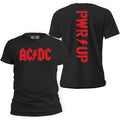 Tstars Ac/Dc Jagged Logo Band Power Up Tee For Men For Those About To Rock N Roll Shirt T-Shirt