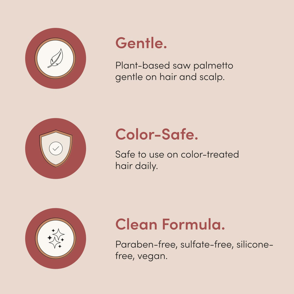 Hims Thick Fix Shampoo & Conditioner Set - Saw Palmetto For Healthy Hair Growth & Thickening - Scalp Cleansing - Vegan, Sulfate-Free & Cruelty-Free - Eucalyptus Scent, 6.4 Fl Oz