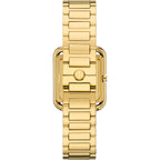 Tory Burch Women'S Kira Square Three-Hand Stainless Steel Watch