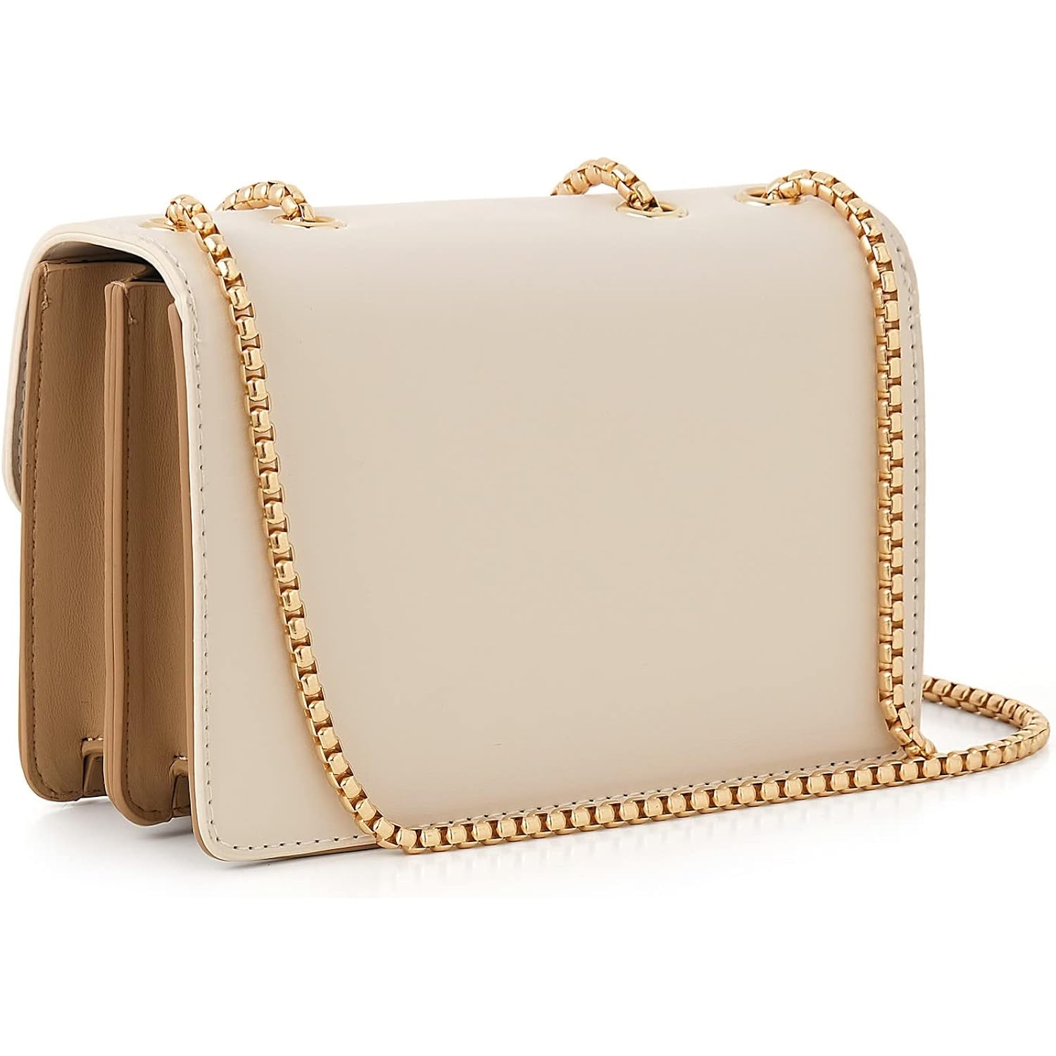 Color-Block Crossbody Bags For Women Leather Cross Body Purses Cute Designer Handbags Shoulder Bag Medium Size