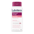 Lubriderm Advanced Therapy Body Wash, Unscented Nourishing Cleanser With Pro-Ceramide, Vitamin E & Pro-Vitamin B5 Gently Cleanses Itchy, Dry Skin, Fragrance Free, Hypoallergenic, 16 Fl. Oz