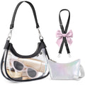 Clear Bag For Stadium Events, Clear Shoulder Bag For Stadium Approved With Wallet, For Concerts Sports Events