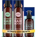 Moerie Hair Growth Shampoo, Conditioner And Spray For Men And Women, Hair Loss Solution With Biotin And Rosemary, Thickening Hair Regrowth Set With Serum Level Care For Thinning Hair