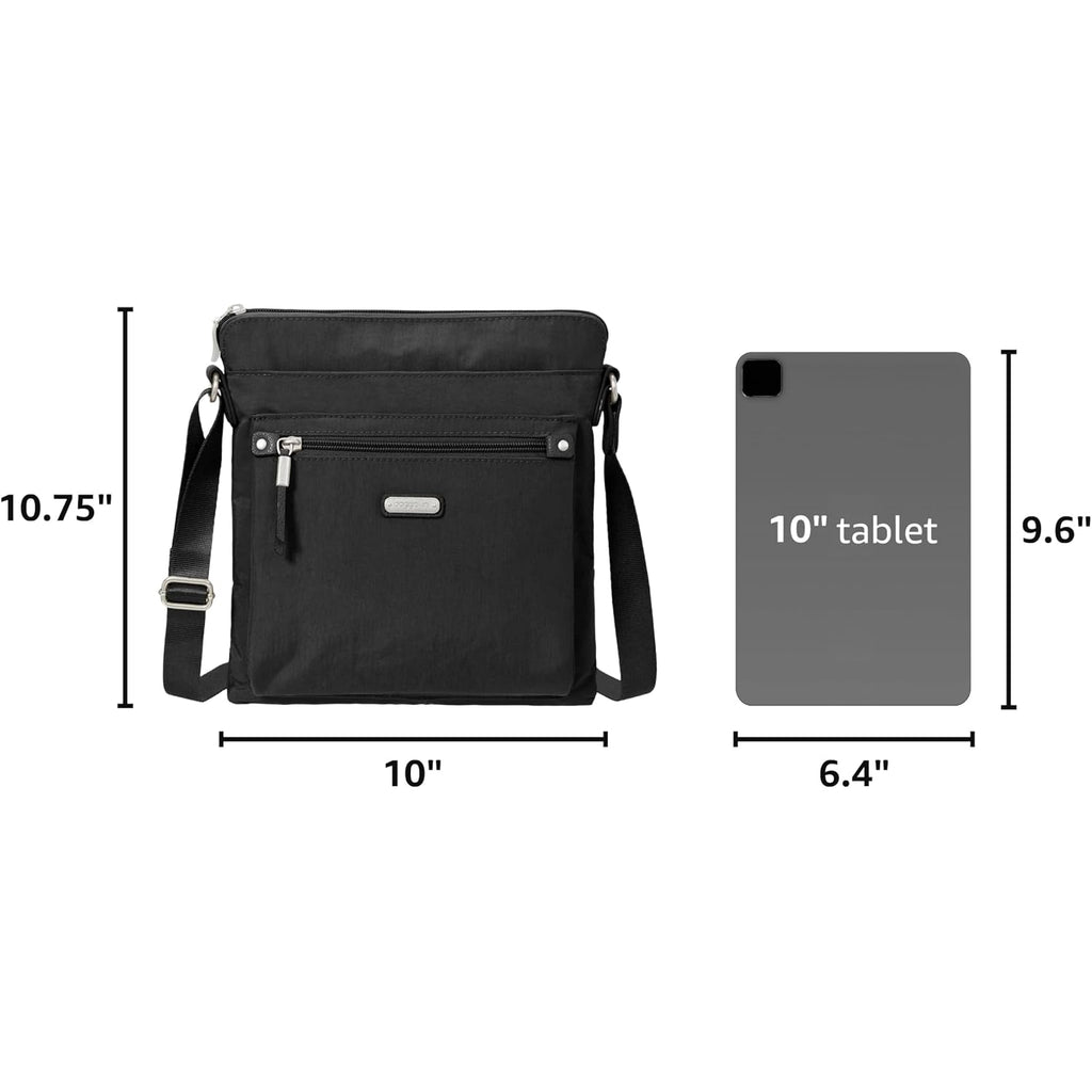 Baggallini Womens Go Bagg With Rfid Phone Wristlet
