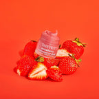 Tree Hut Strawberry Overnight Lip Mask, Hydrating & Moisturizing Lip Treatment With Shea Butter, Vitamin E, Nourishing Lip Care For Soft, Smooth Lips, Overnight Lip Repair Balm, 0.6 Oz