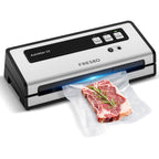 FRESKO Vacuum Sealer Machine with Automatic Bag Detection, 0.2-inch Widened Heating Strip, Compact Food Sealer, Easy to Use, Starter Kit
