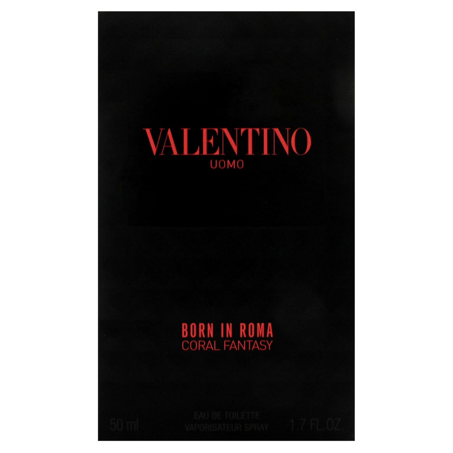Valentino Uomo Born In Roma Coral Fantasy for Men - 1.7 oz EDT Spray | Uomo, Born In Roma, Coral Fantasy, for Men