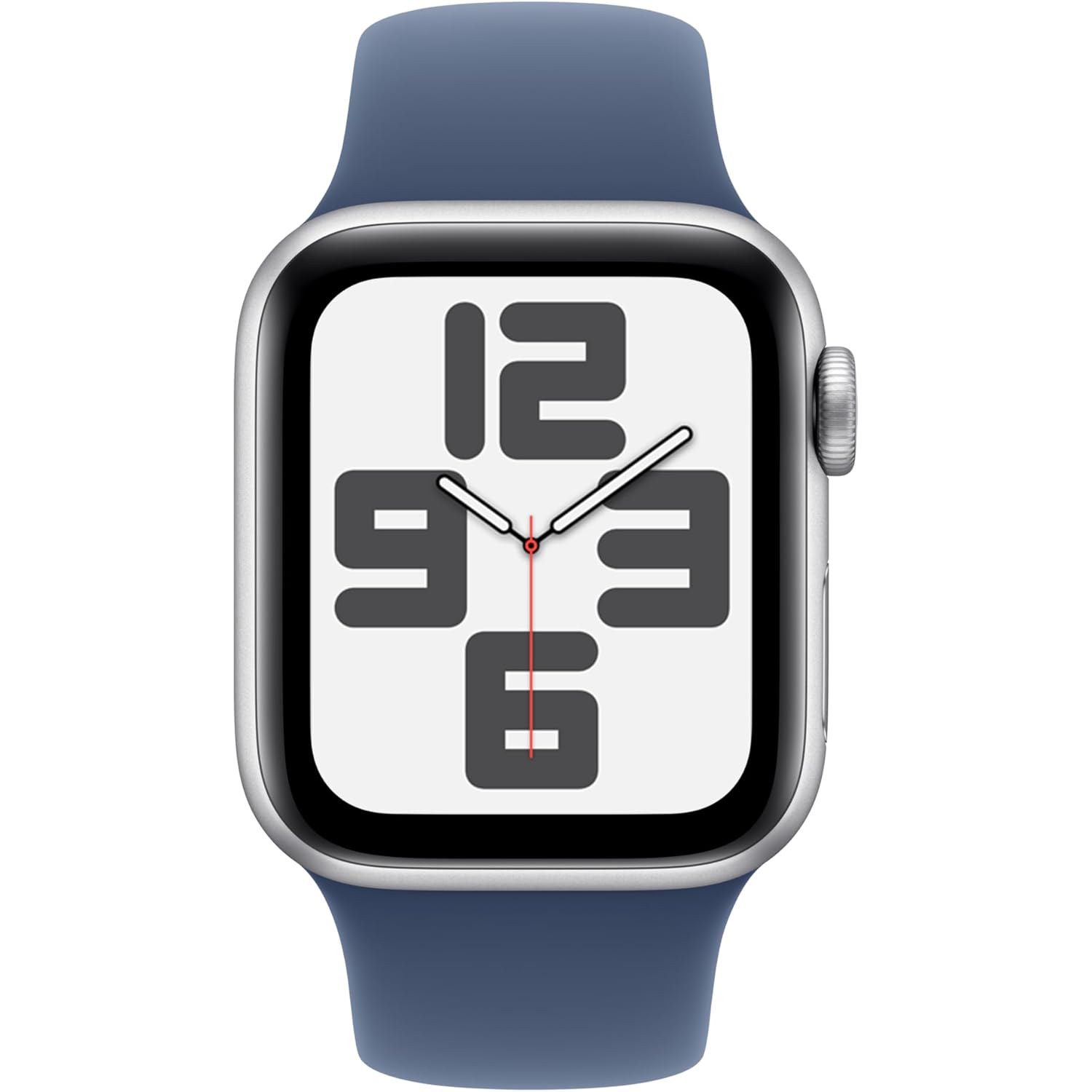 Apple Watch Series 10 [GPS + Cellular, 46mm] - Silver Aluminum Case with Denim Sport Band, M/L (Renewed)