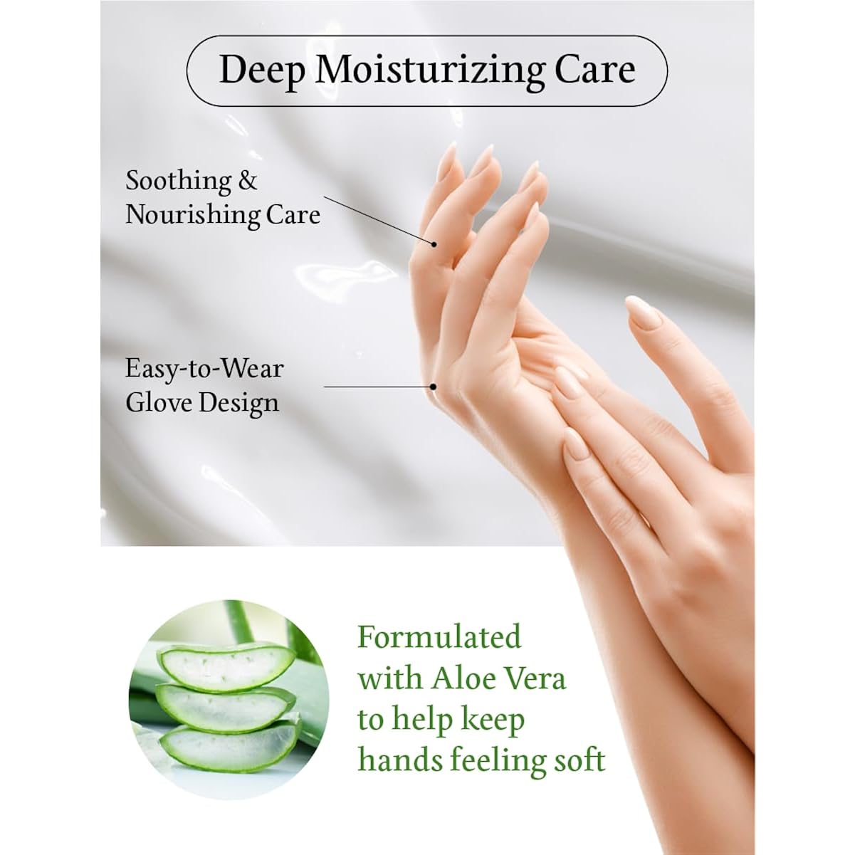 ChokChok Hydrating Hand Mask Gloves, 10 Pairs – Deep Moisture Repair Pack for Dry, Cracked Hands – Soothing & Nourishing Care