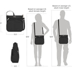 Travelon Anti-Theft Classic North/South Crossbody Bag