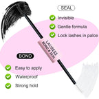 Lash Bond and Seal Mascara for Long Lasting Waterproof Eyelash Extensions - 5ml+5ml