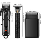 Hair Clippers Set For Men, Hair Clippers & Trimmers & Electric Foil Shaver, Hair Cutting Tools For Home Haircuts, Fading, Beard Trimming, Suitable For Beginners