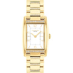 Coach Reese Women'S Watch - 2H Quartz Tank Watch With Crystal-Set Link Bracelet - Water Resistant 3 Atm/30 Meters - Gift For Her - Premium Fashion Timepiece For Every Occasion - 24Mm