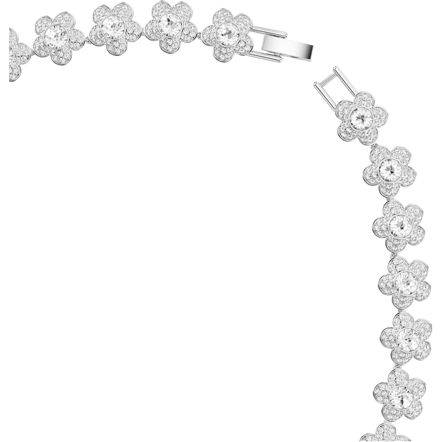 Swarovski x Ariana Grande Jewelry Collection: Necklace, Bracelet, Choker, Earrings, Crystals, Crystal Pearls, Rhodium Finish