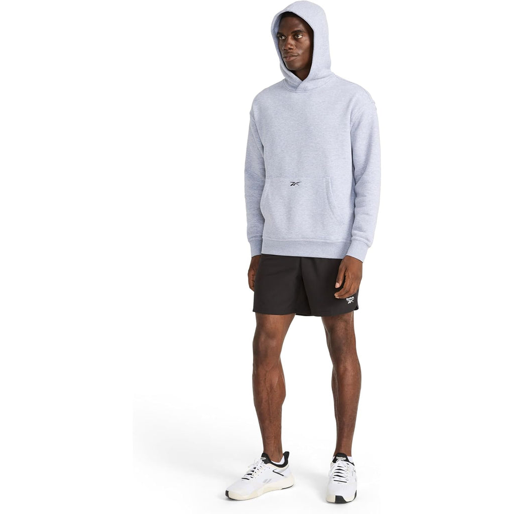 Reebok Men'S Transition Hoodie, Oversized Fit, Midweight Cotton-Poly Fleece Fabric