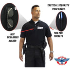 First Class Poly Cotton Tactical Polo Shirts - Security Guard Officer Shirt