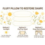 Foamily Couch Pillows Inserts 18x18 (Set of 4) Premium Decorative Pillows for Couch, Bed & Living Room, Soft Fluffy Throw Pillow Inserts for Home Décor