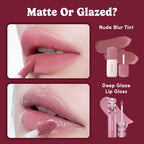 Colorgram Fruity Glass Tint Deep Glaze 03 Fig Compote I Korean Makeup Ultimate Sugar-Coated Glow And Non-Stickty Lightweight Finish I High-Shine Glossy I Korean Lip I Summer Make Up