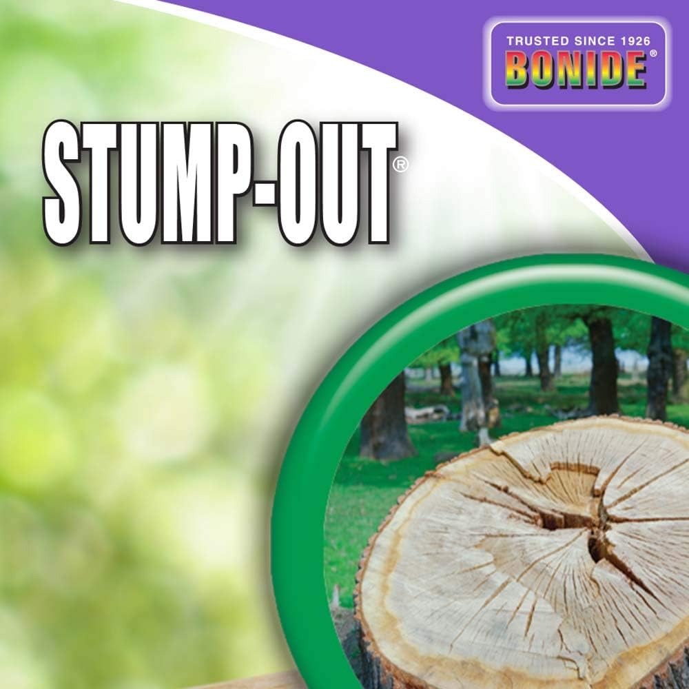 Bonide Stump-Out Granules, 1 Lb | Do-It-Yourself At Home Stump Removal Pellets, Fast-Acting Formula, Outdoor Use