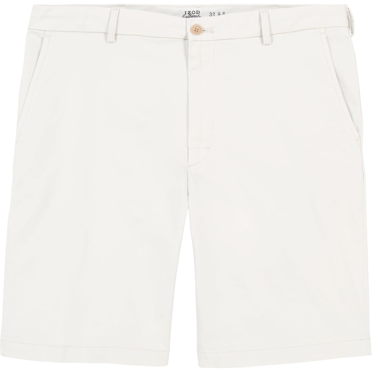 Izod Men'S Saltwater 9.5" Flat Front Chino Short