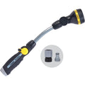 Melnor 65173Amz Relaxgrip 8 Pattern 16" Pivoting Wand Bundle, Metal, Black, Yellow