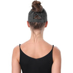 2 Packs Distressed Ponytail Hat For Women Criss Cross Hat Baseball Cap Pony Tail Caps High Bun