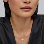 Kendra Scott Cross Crystal Pendant Necklace, Fashion Jewelry for Women
