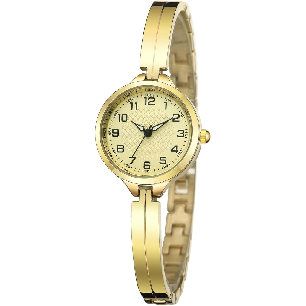 TWOPTION Women's Wrist Quartz Watches Bracelet Watch,Reloj para Mujer Small Dainty Watch for Women Christmas Gifts
