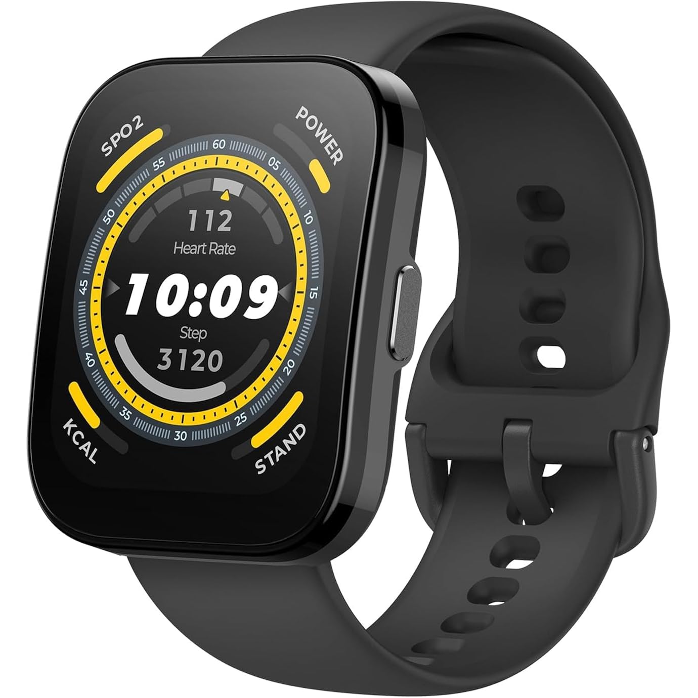 Amazfit Bip 5 Smart Watch 46Mm, Gps, Amazon Alexa Built-In, Bluetooth Calling, 10-Day Battery, Heart-Rate & Vo2 Max, Sleep Health Monitoring, Ai Fitness Tracker App, For Android & Iphone, Black