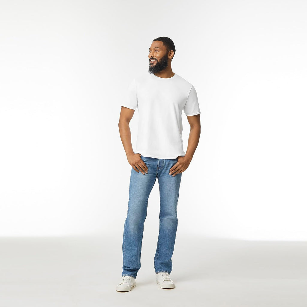 Gildan Adult Softstyle Cotton T-Shirt, Style G64000, Multipack