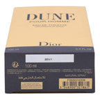 Dune By Christian Dior For Men. Eau De Toilette Spray 3.4 Oz