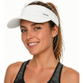 Sukeen Sun Visor for Women Men Lightweight Running Hat with Shock Absorbing Quick Dry Sweatband Stretchy Visor Hat for Sports