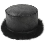 Winter Faux Fur Hat Warm Trapper Hat Cossack Russion Style Hat for Women