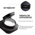 Carslan 1.0 Soft Focus Loose Setting Powder, Waterproof, Matte, Oil Control, Shine Free, Talc-Free Face Powder Makeup, 24H Longwear Finishing Powder, 02 Translucent For Oily