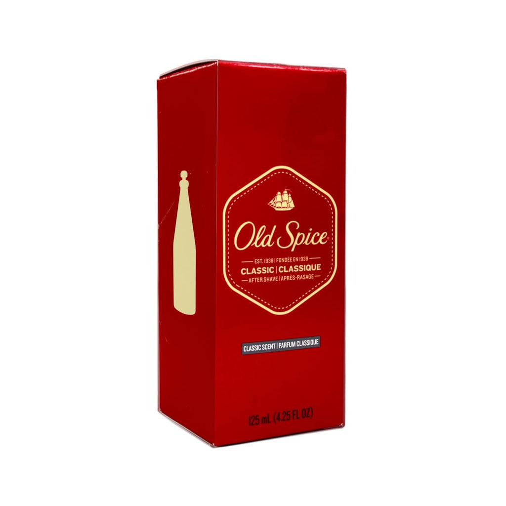 Old Spice Classic After Shave 4.25 Ounce (125ml) (2 Pack)