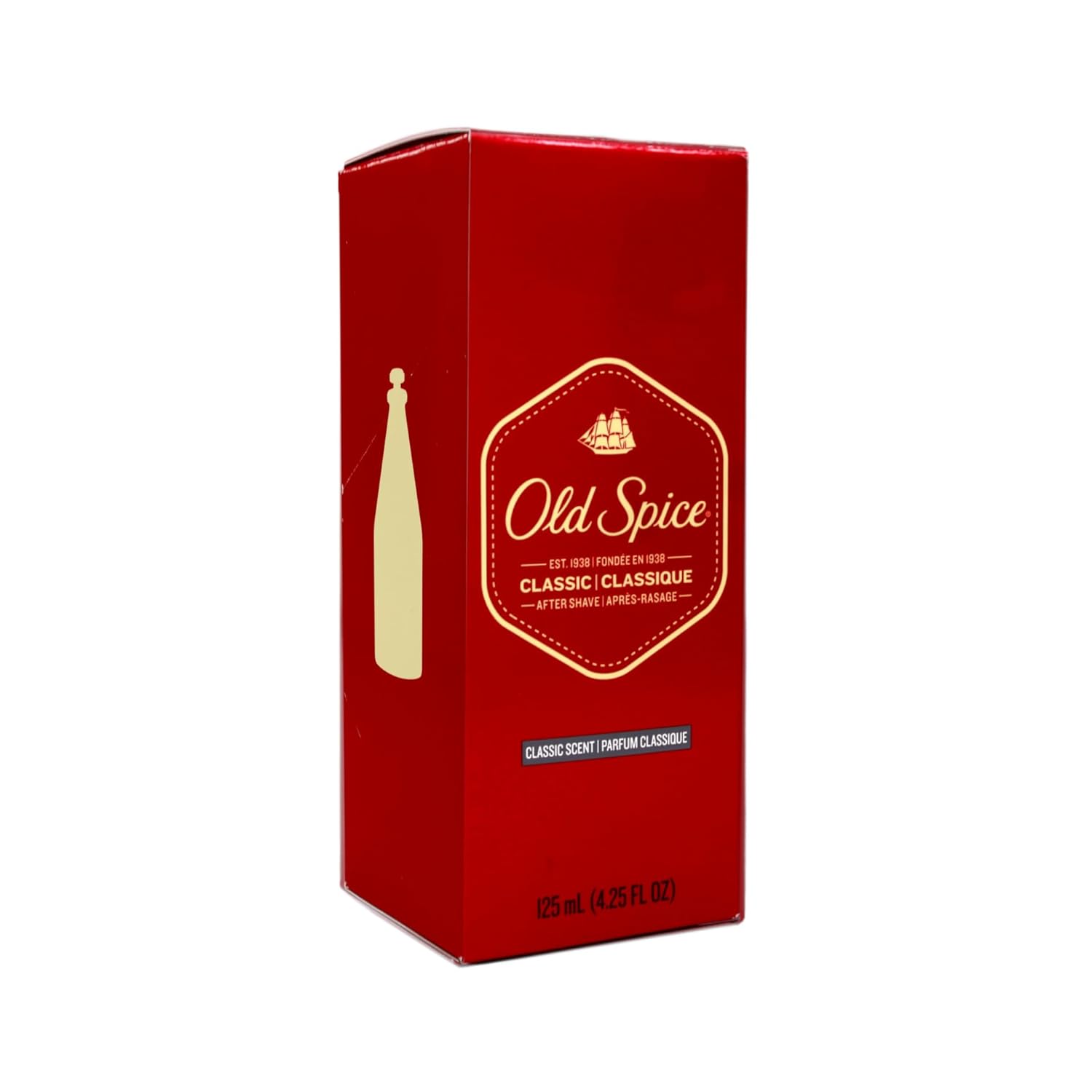 Old Spice Classic After Shave 4.25 Ounce (125ml) (2 Pack)