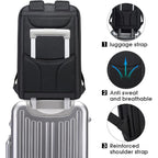 Bange Business Smart Backpack Waterproof Fit 15.6 Inch Laptop Backpack With Usb Charging Port,Travel Durable Backpack