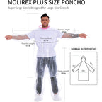 Raincoat Set Disposable 2 Pack Plus Size Adult Rain Ponchos With Hood Rain Coats Emergency Waterproof Rainpants Suit