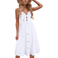 Votepretty Women'S Summer Dresses Spring Sundresses Beach Clothes Outfit Vacation V Neck Casual Tropical Resort Hawaiian