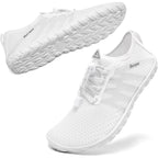 Racqua Water Shoes Womens Mens Quick Dry Barefoot Shoes Swim Lightweight Surf Beach Pool Aqua Shoes