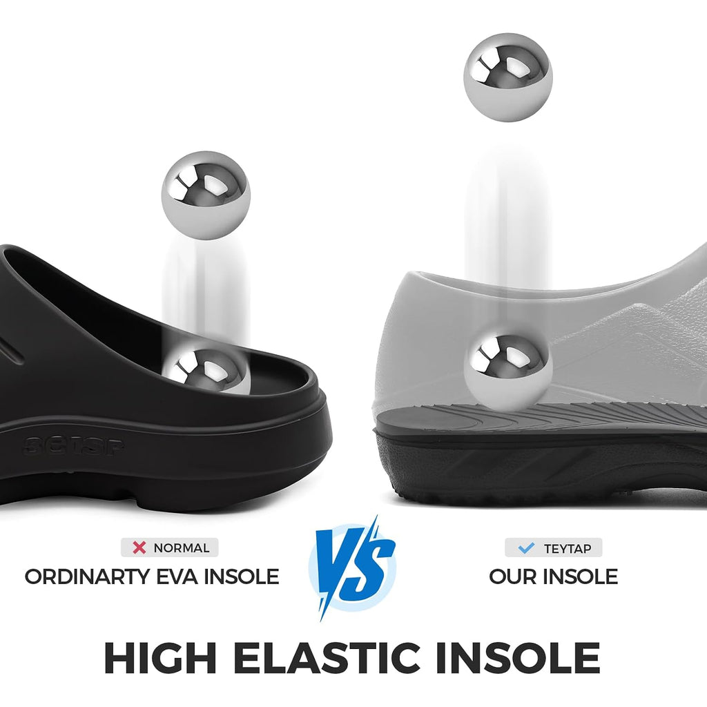 Chef Shoes Men Women Non Slip Work Shoes Water Proof Closed Toe Clogs For Nurse Kitchen Restaurant Food Service