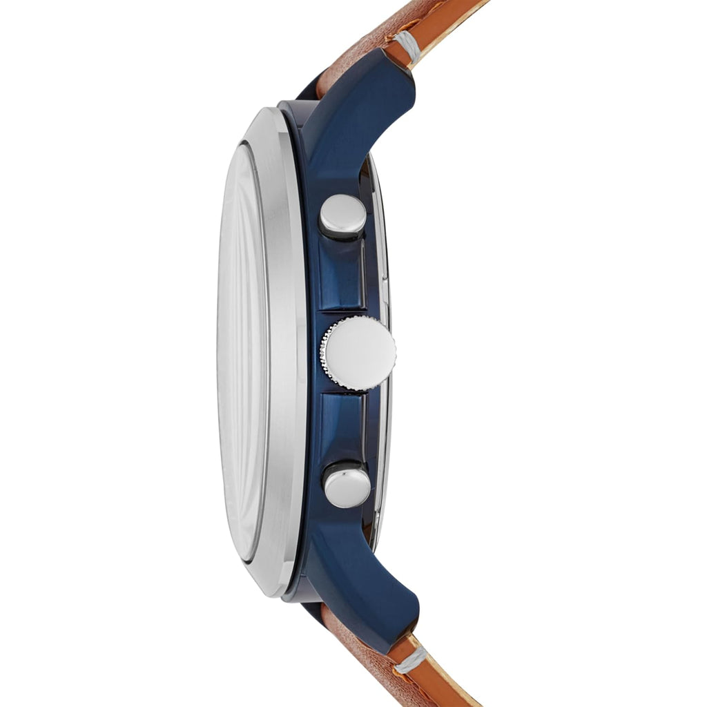 Fossil Men'S Watch, Grant Quartz Stainless Steel Chronograph Watch For Men